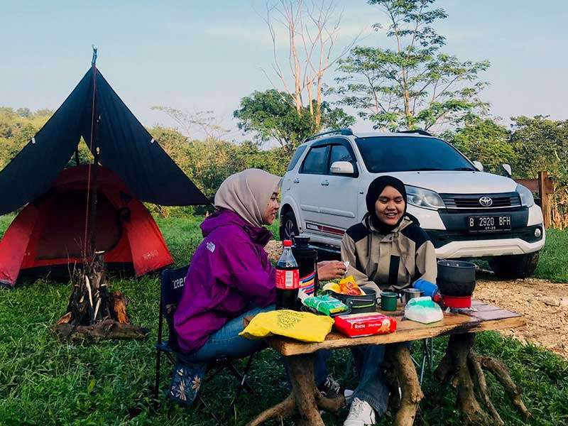 Gayatri campervan ground puncak Bogor