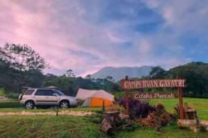 Tiket Masuk Camping Gayatri, campervan-gayatri-puncak-bogor